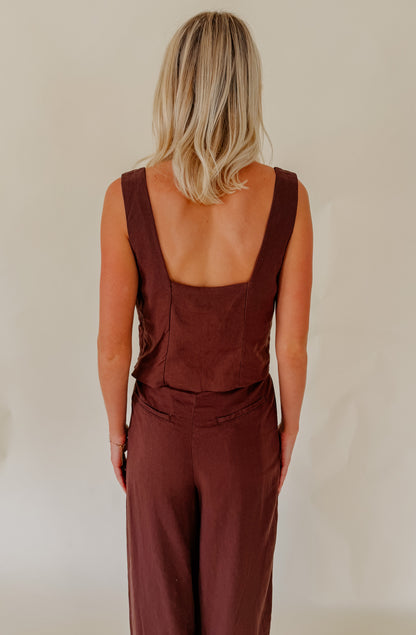 Z SUPPLY MAGNOLIA LINEN TOP