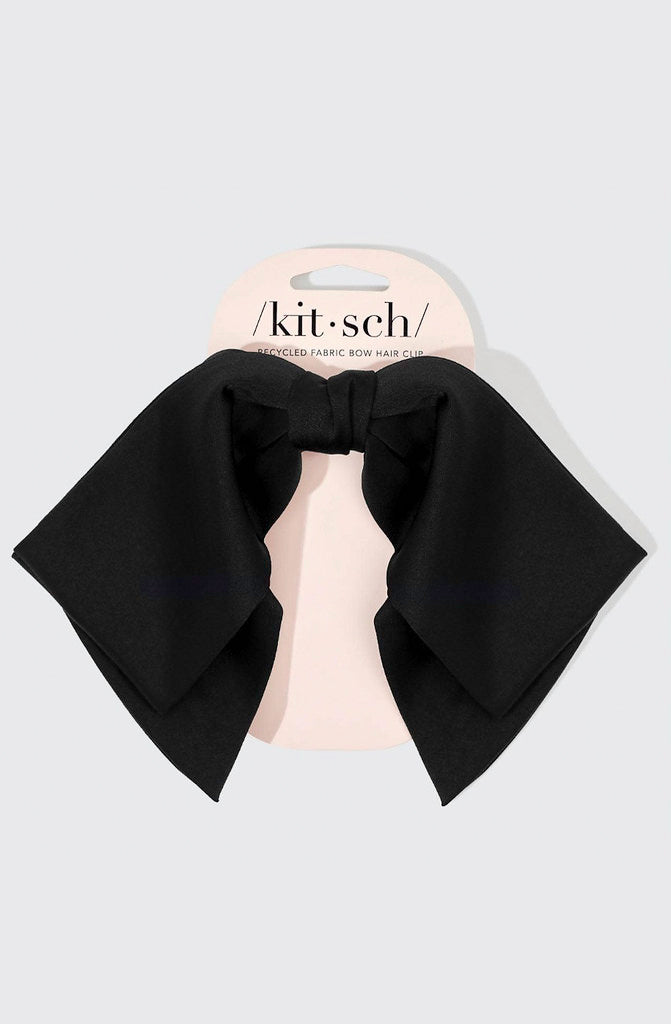 KITSCH RECYCLED FABRIC BOW CLIP