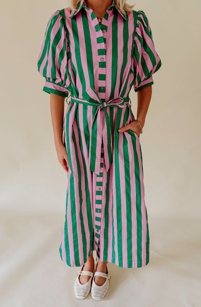 WATERMELON SUGAR MIDI DRESS