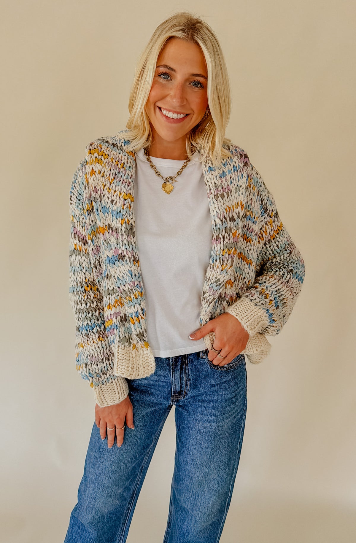 STEVE MADDEN ENID SWEATER CARDIGAN