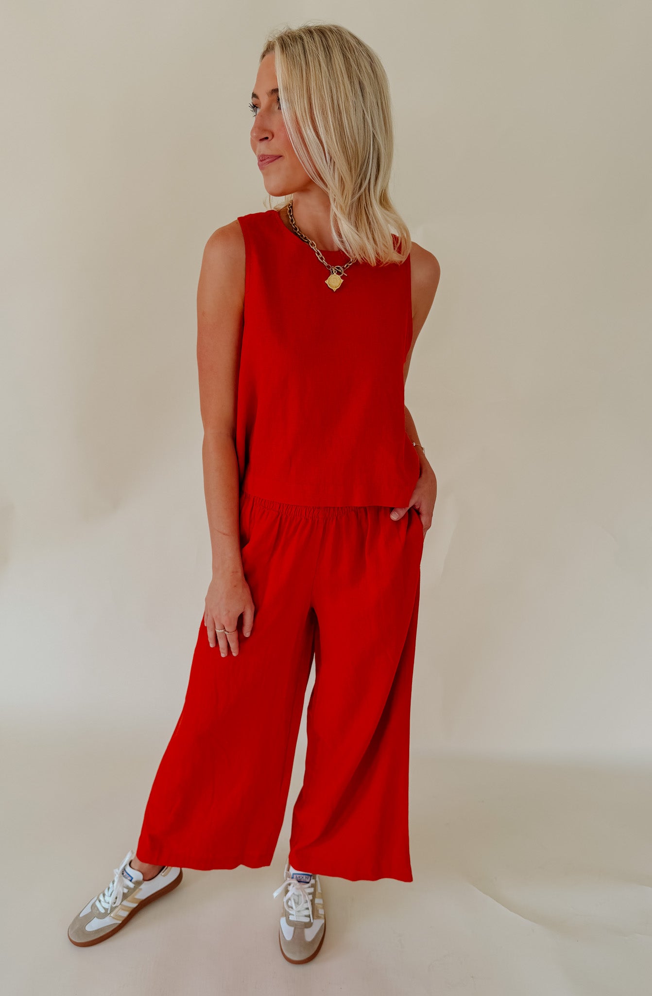 Z SUPPLY SLOANE LINEN TOP