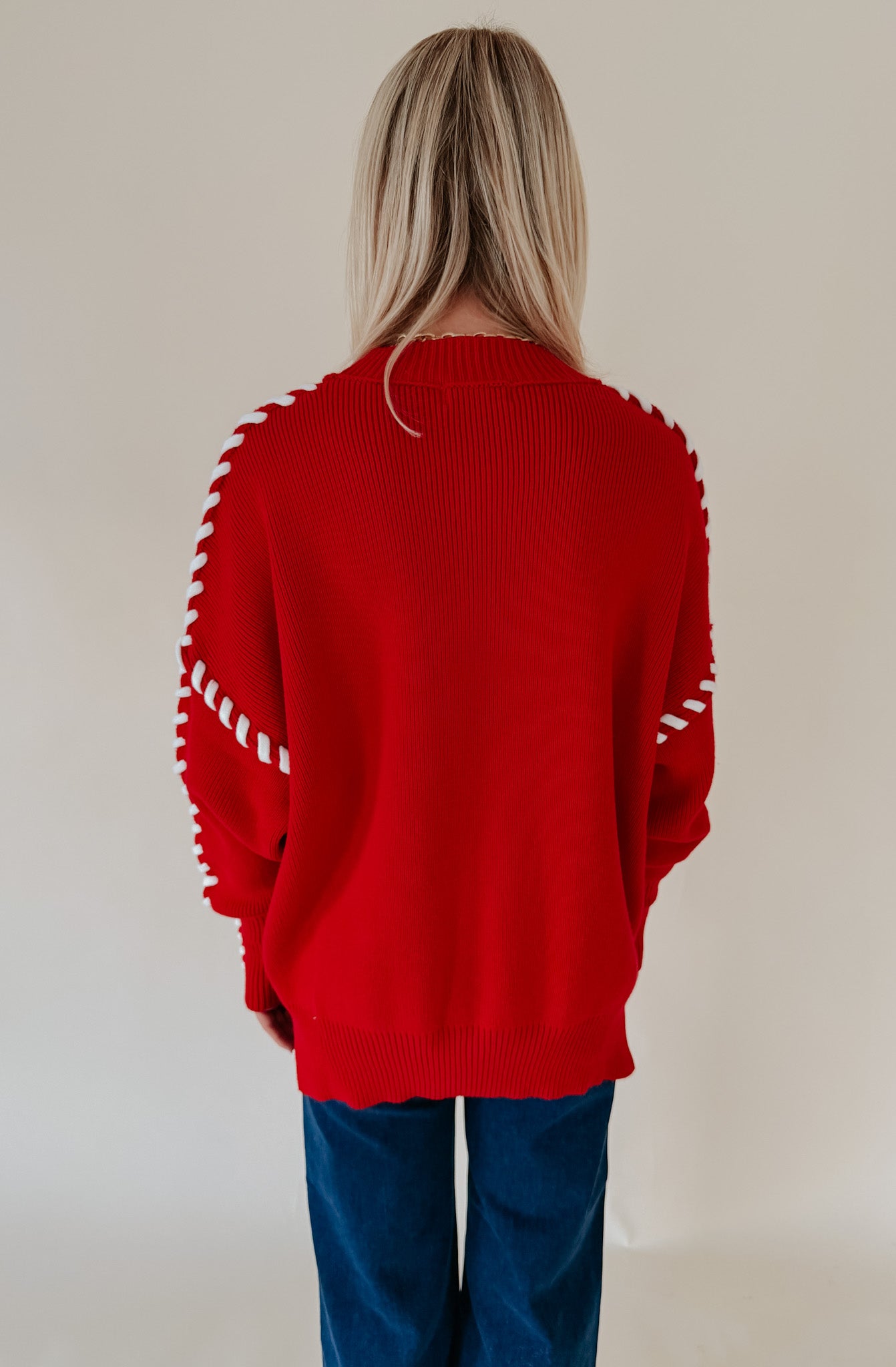 ARKANSAS WHIP STITCH SWEATER