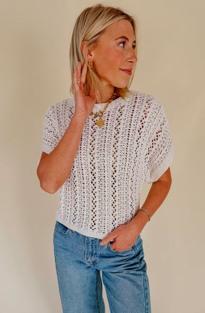 Z SUPPLY BALLAST CROCHET TOP