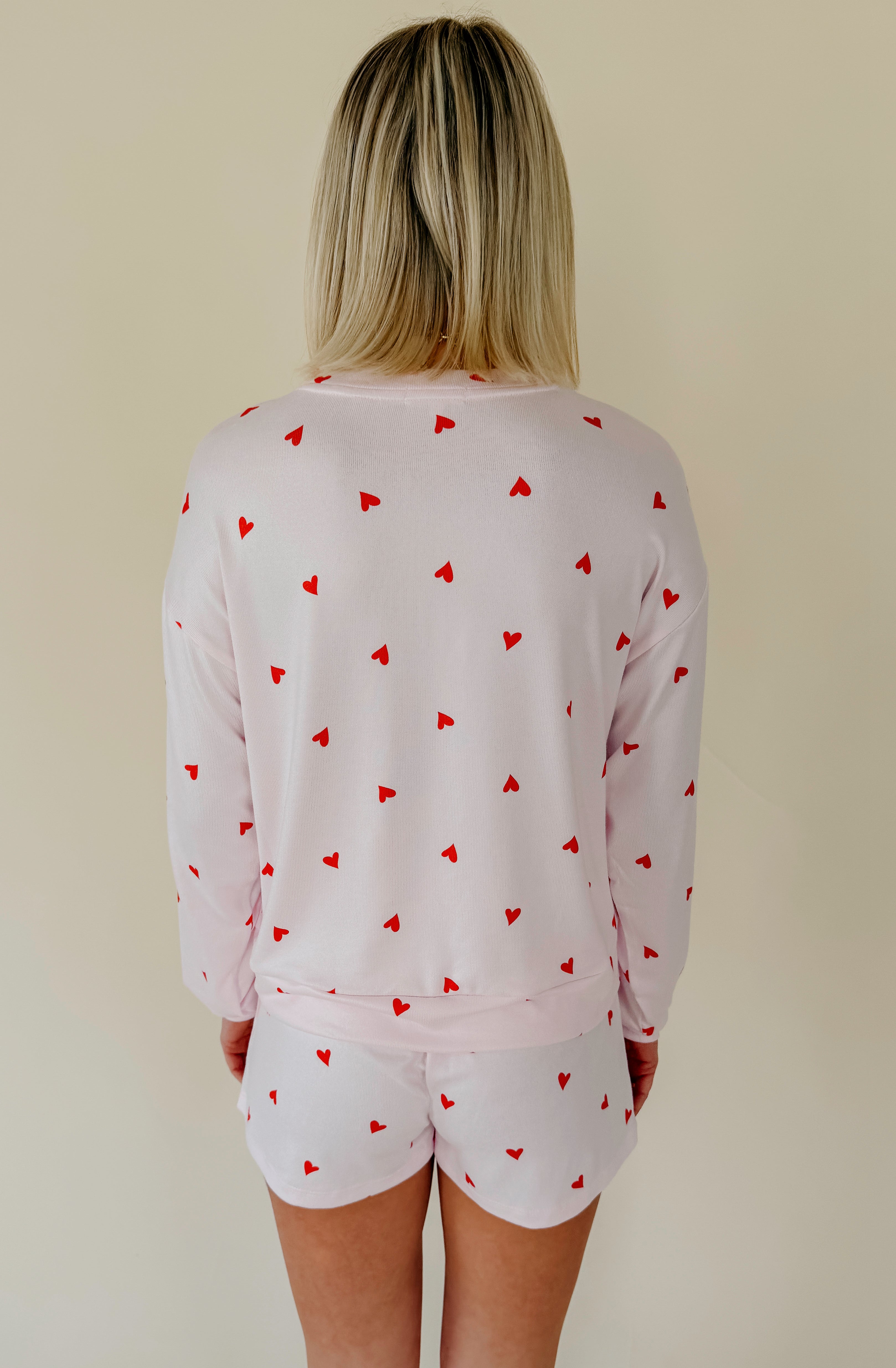 Z SUPPLY MIRA HEART LONG SLEEVE TOP