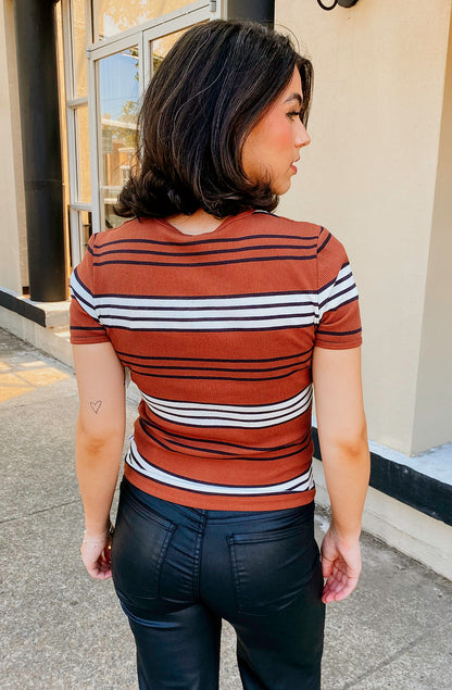 OH BABY BABY STRIPED TEE