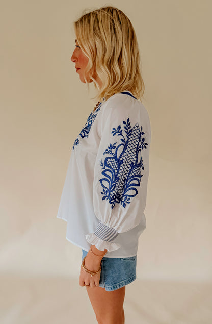 THE GENEVIEVE TOP