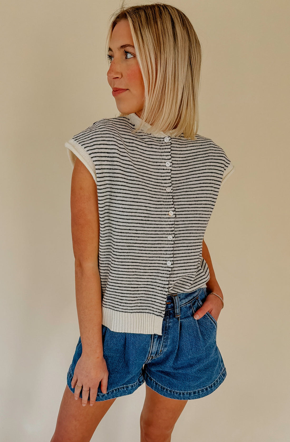 THE LYDIA STRIPED SWEATER