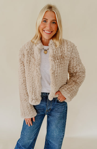 HEARTLOOM ALDEN FAUX FUR JACKET
