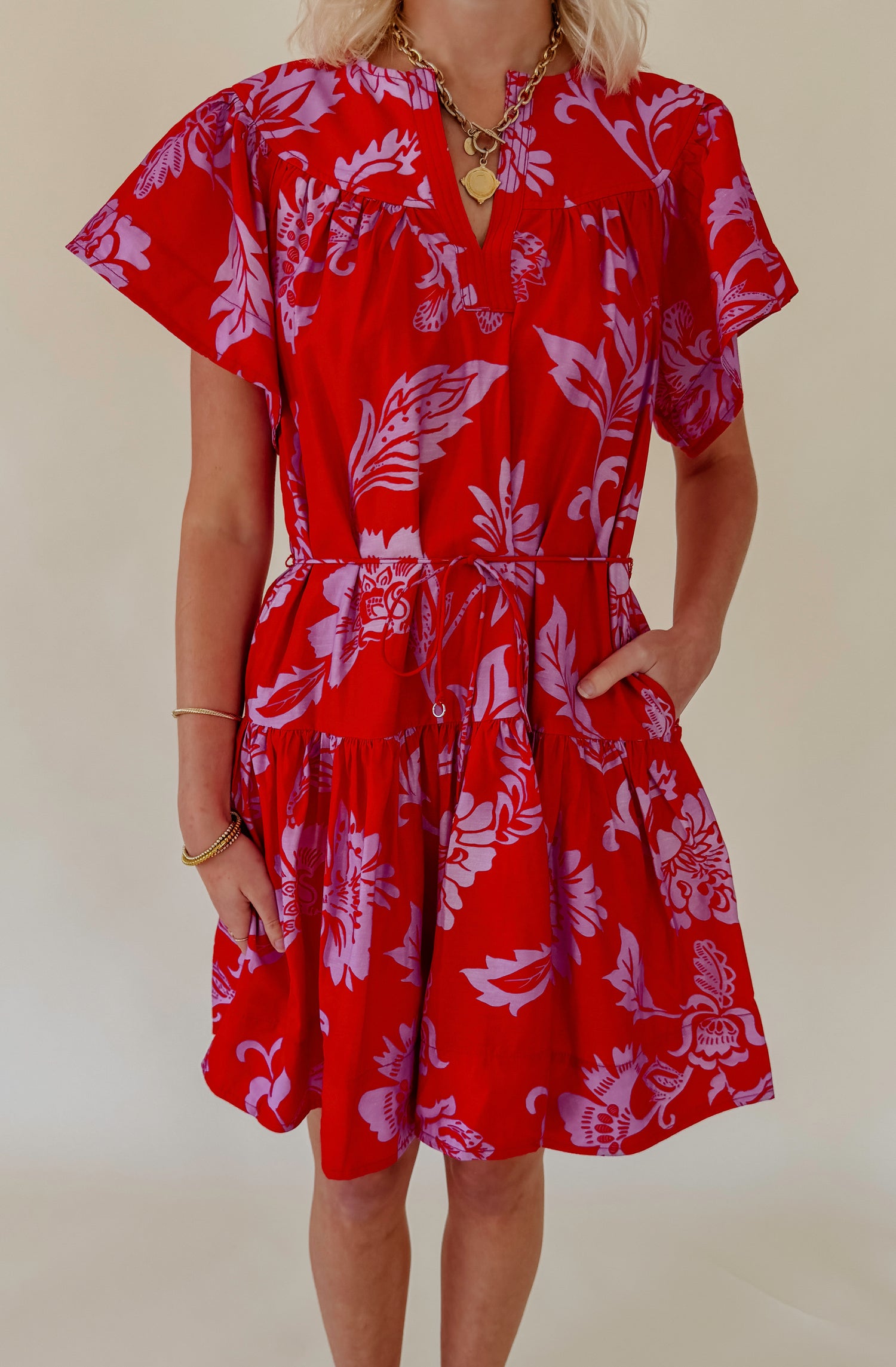 POPPY FIELDS MINI DRESS