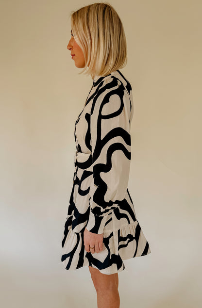 LAVENDER BROWN ELIZABETH DRESS