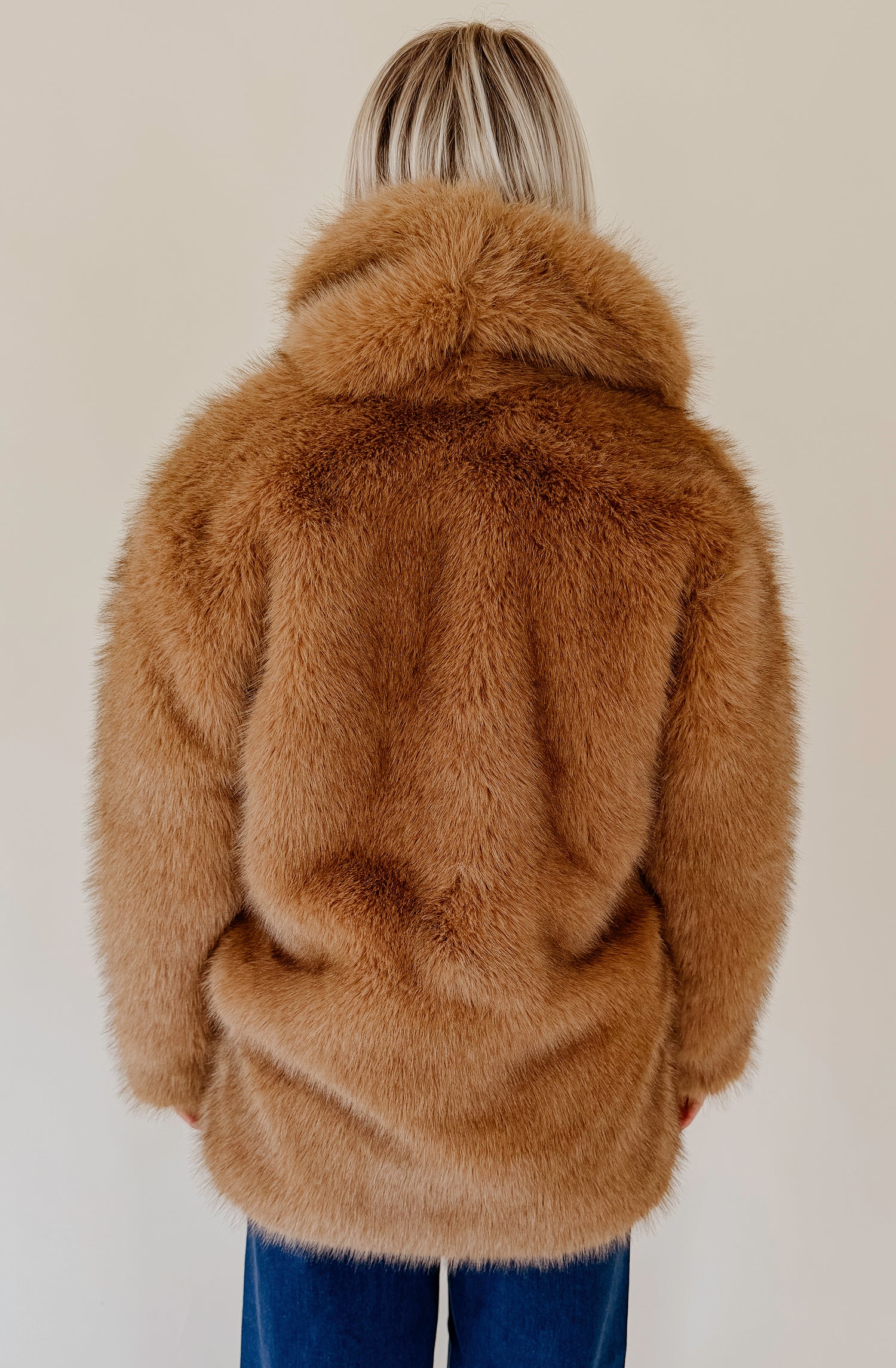 Z SUPPLY LOGAN FAUX FUR COAT
