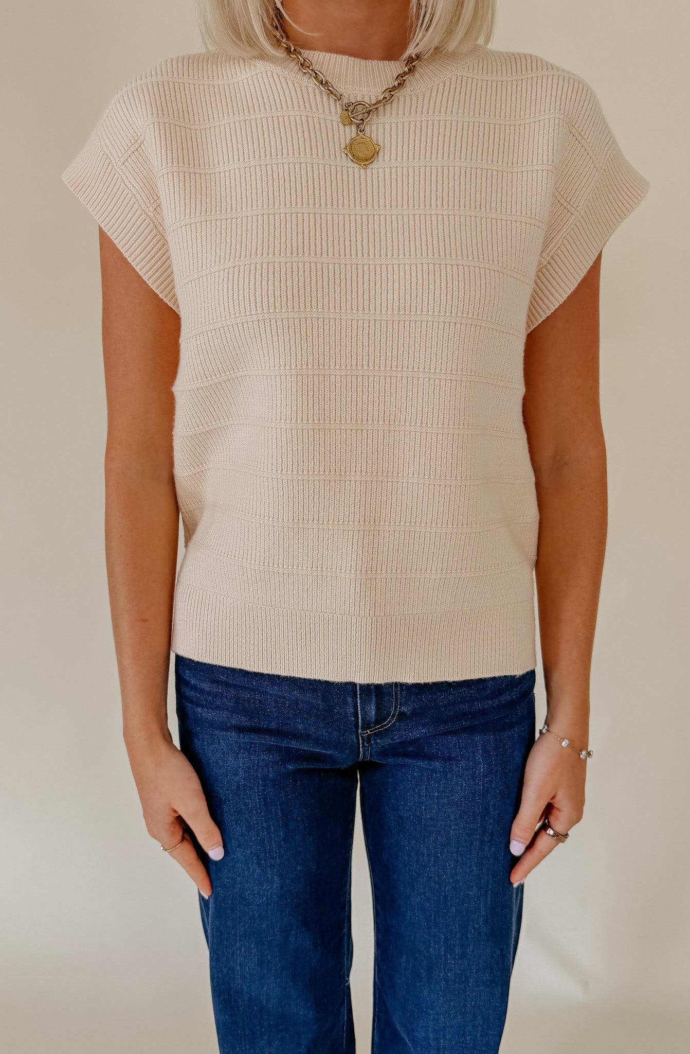 FEELING GOOD KNIT SWEATER