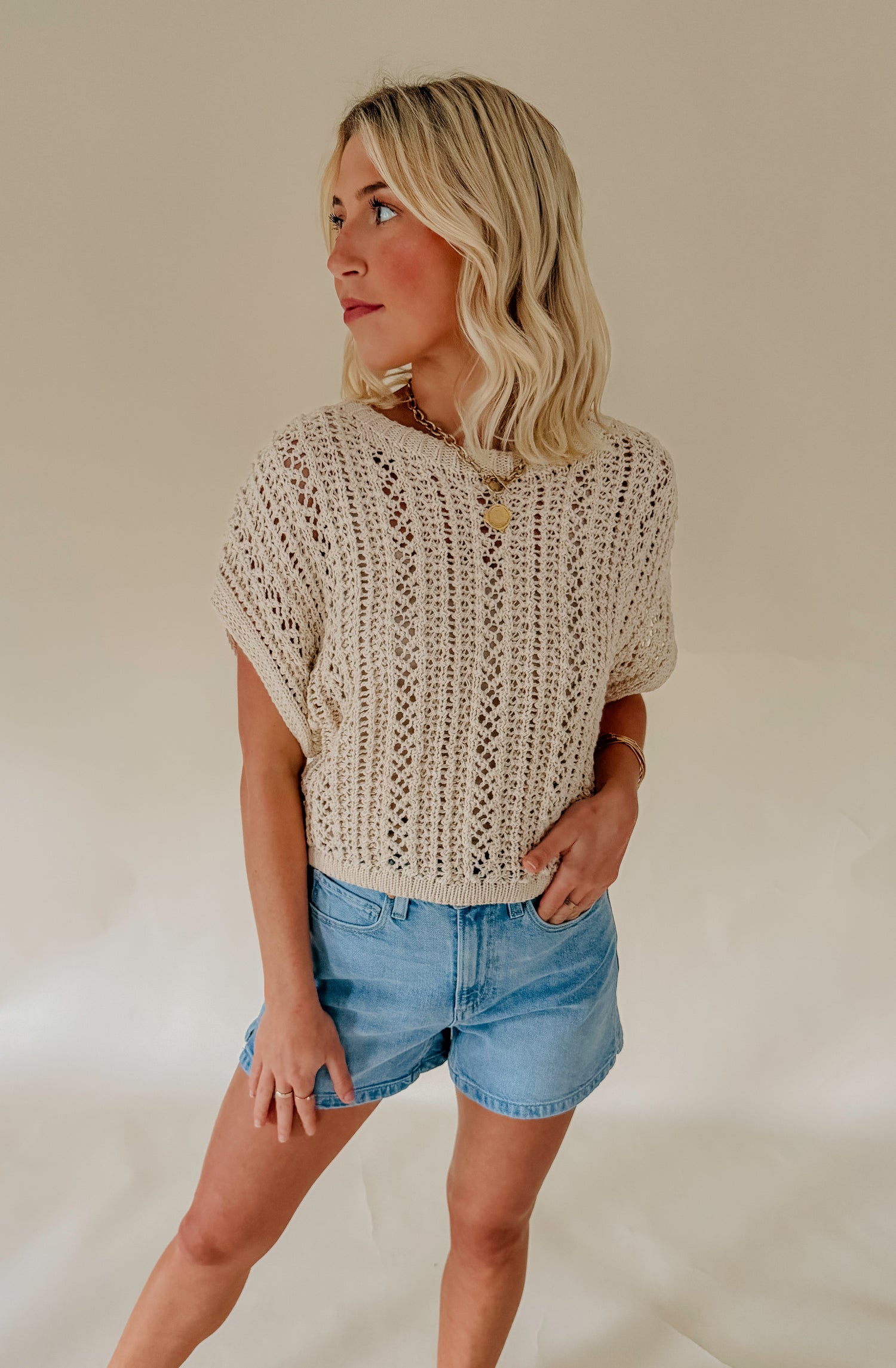 Z SUPPLY BALLAST CROCHET TOP