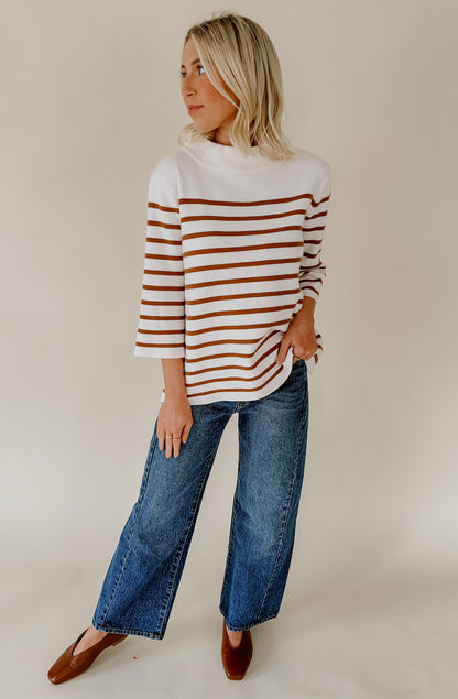 EVERYONES NUMBER ONE MOCK NECK SWEATER