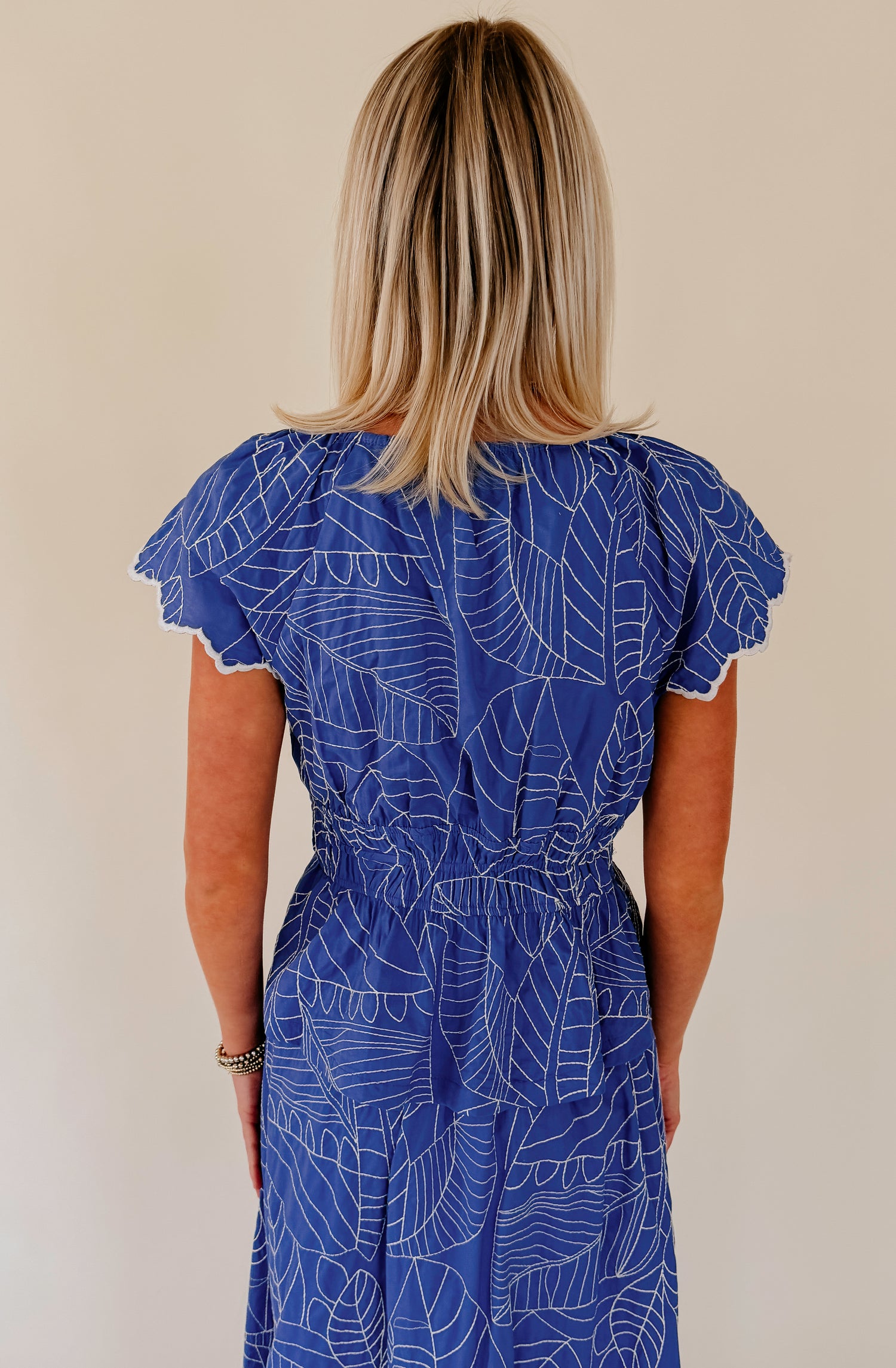 THE BALI EMBROIDERED TOP