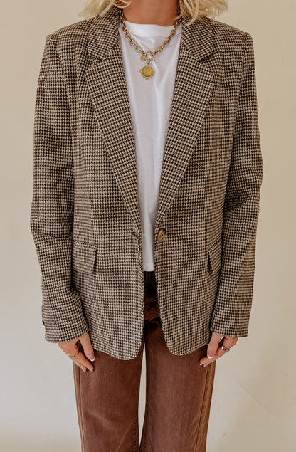 Z SUPPLY EVAN CHECK BLAZER