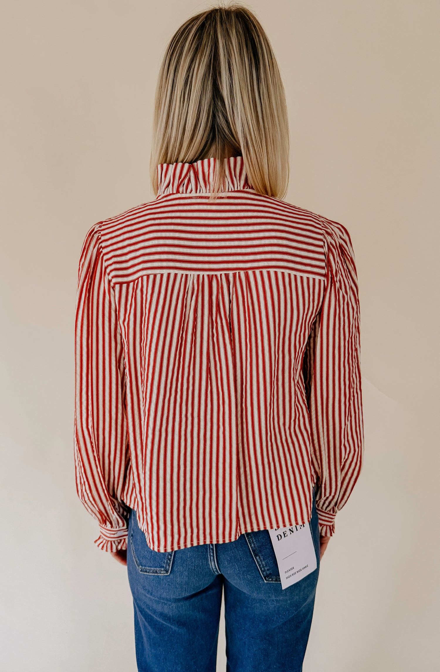MADE FOR YOU STRIPED BLOUSE