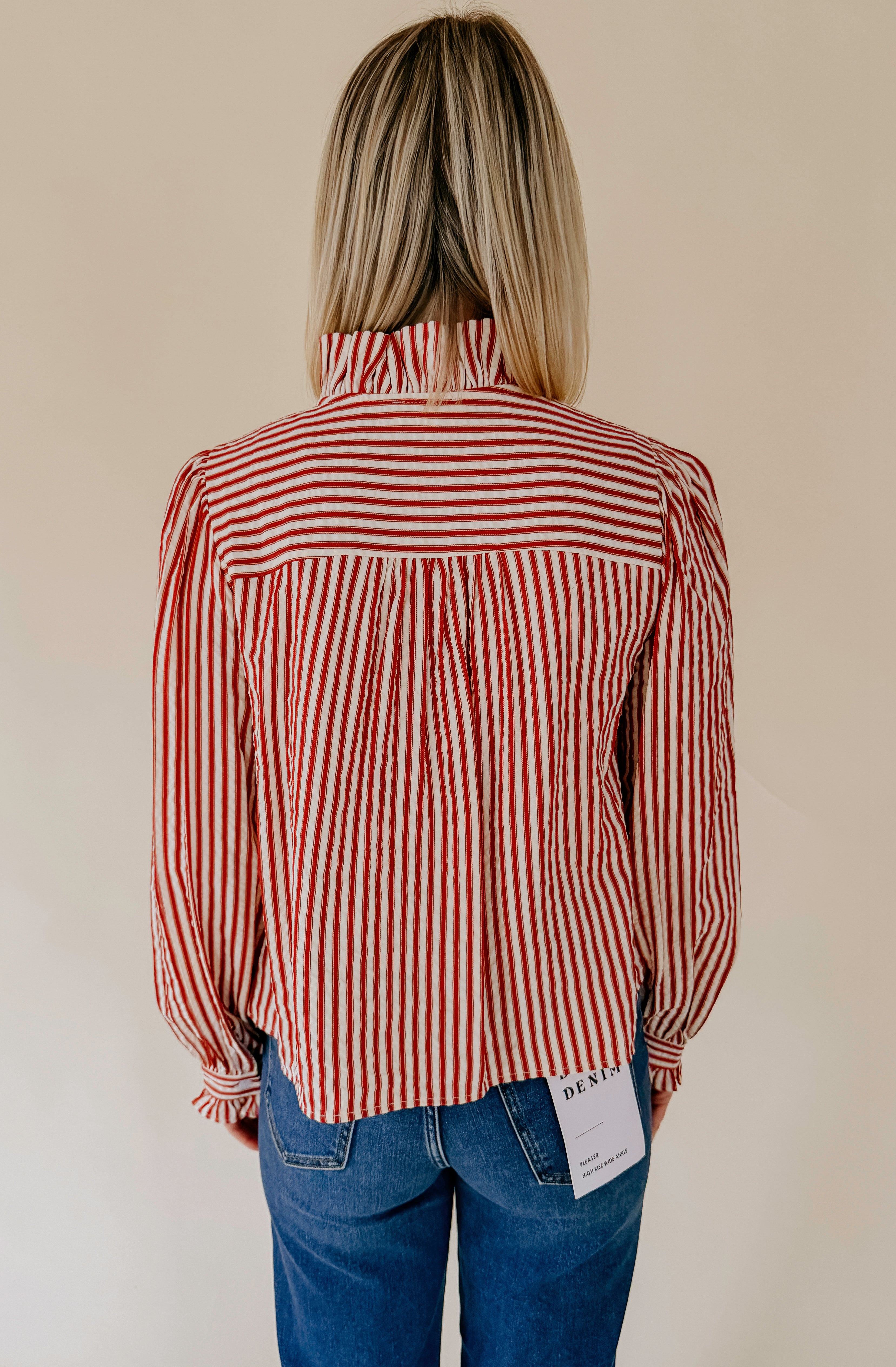 MADE FOR YOU STRIPED BLOUSE