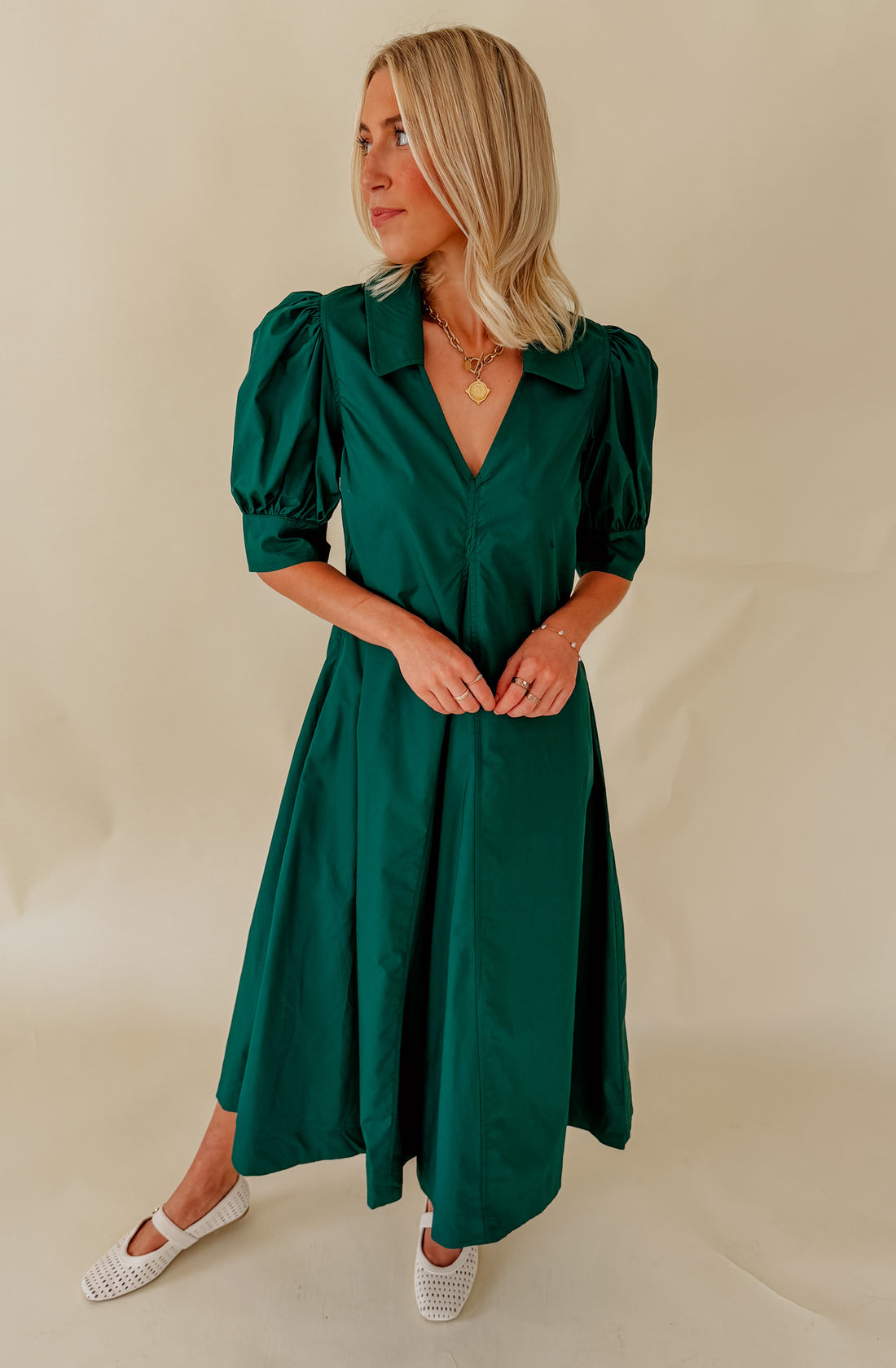 THE ADELINE MIDI DRESS