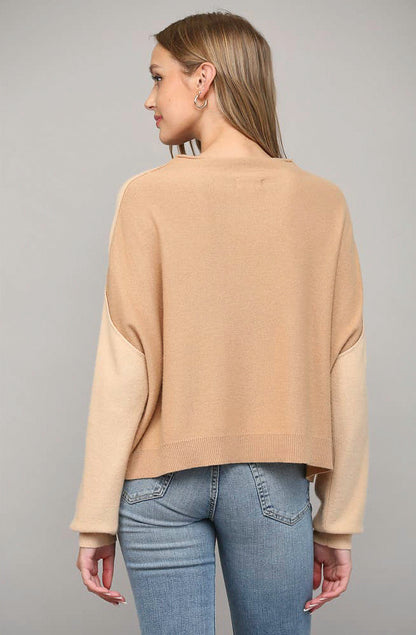 SWEET AS IT GETS LIGHT KNIT SWEATER
