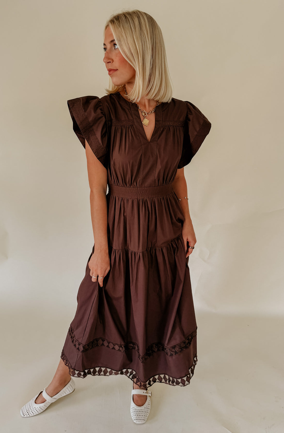 THE GINA MIDI DRESS