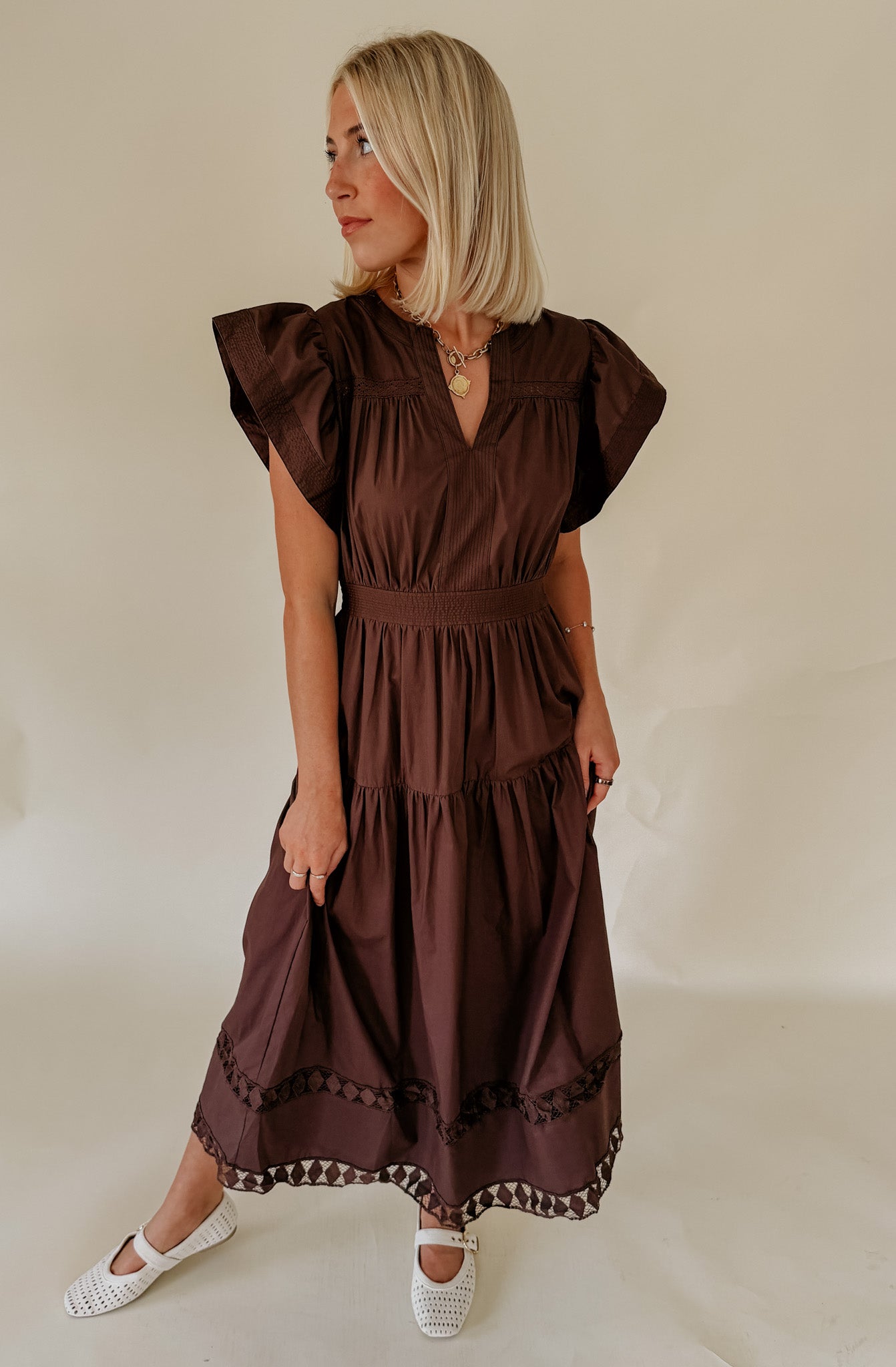 THE GINA MIDI DRESS