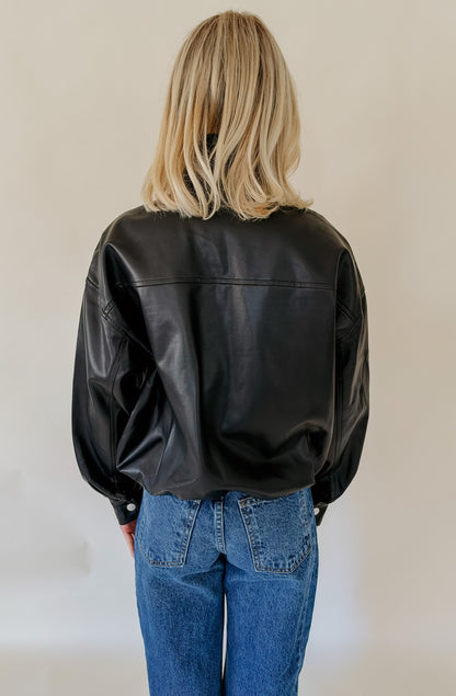 Z SUPPLY CORIN BUBBLE HEM JACKET