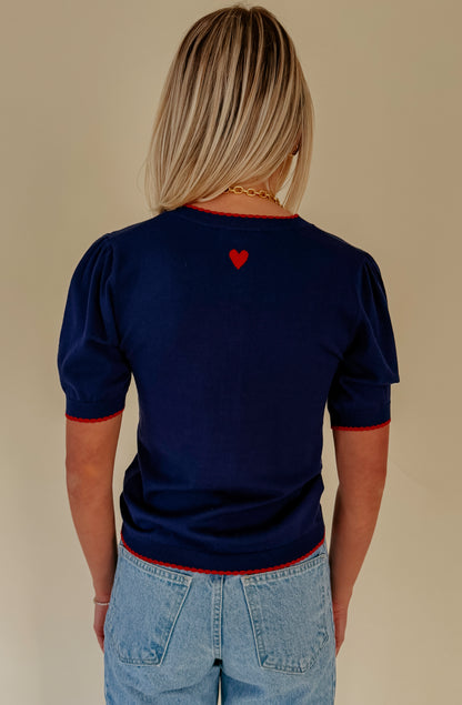 LOVE TO SEE IT KNIT SWEATER