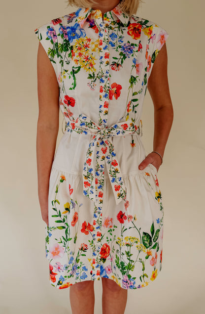 THE LAUREN BUTTONED DRESS