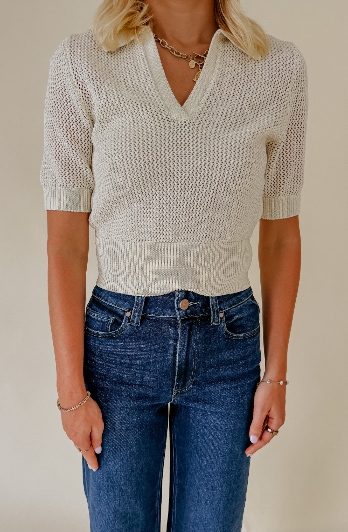 STEVE MADDEN LARK SWEATER TOP