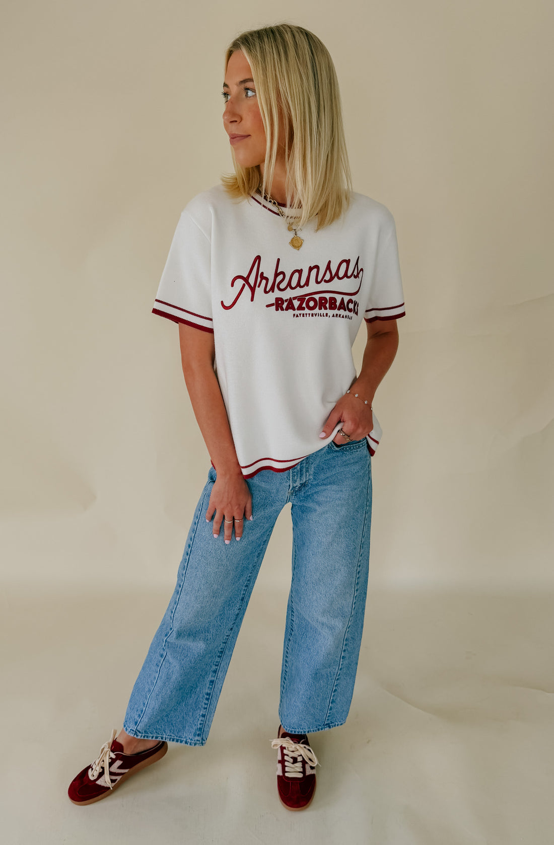 ARKANSAS CLAYTON CLASSIC LUXE SWEATER