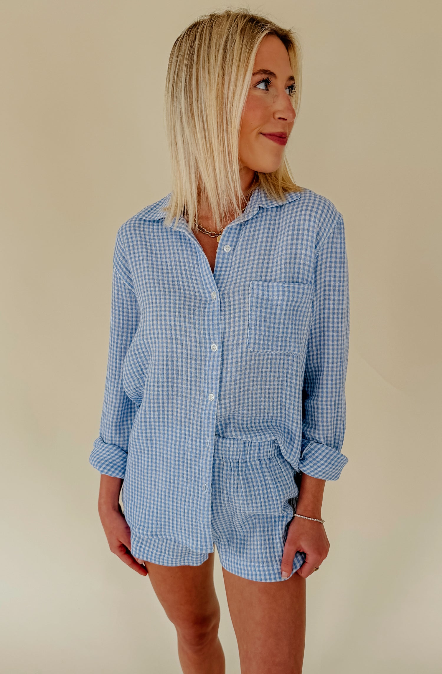 Z SUPPLY CLASSIC GINGHAM TOP