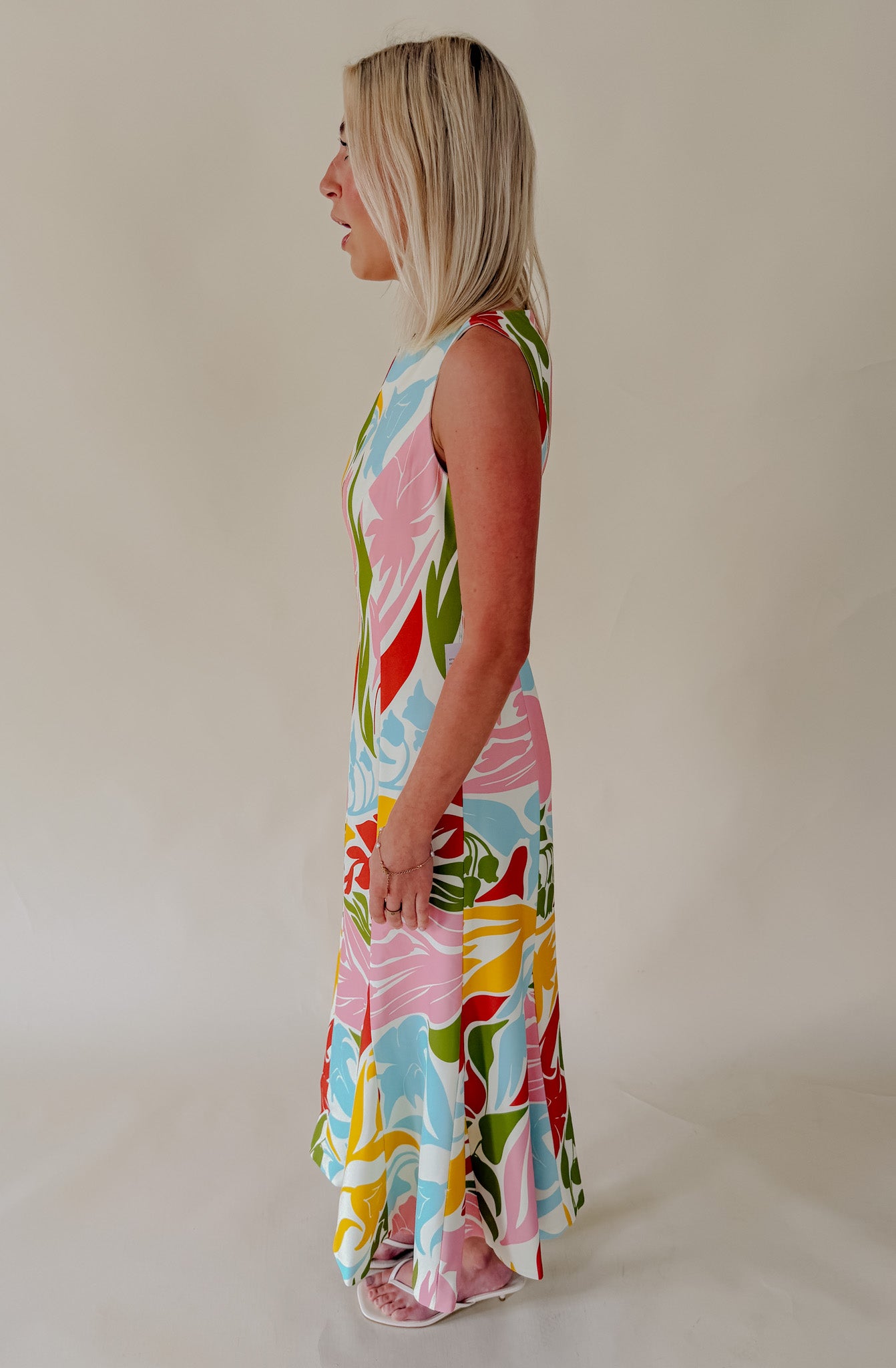 MESTIZA SUNNYSIDE CONVERTIBLE MIDI DRESS