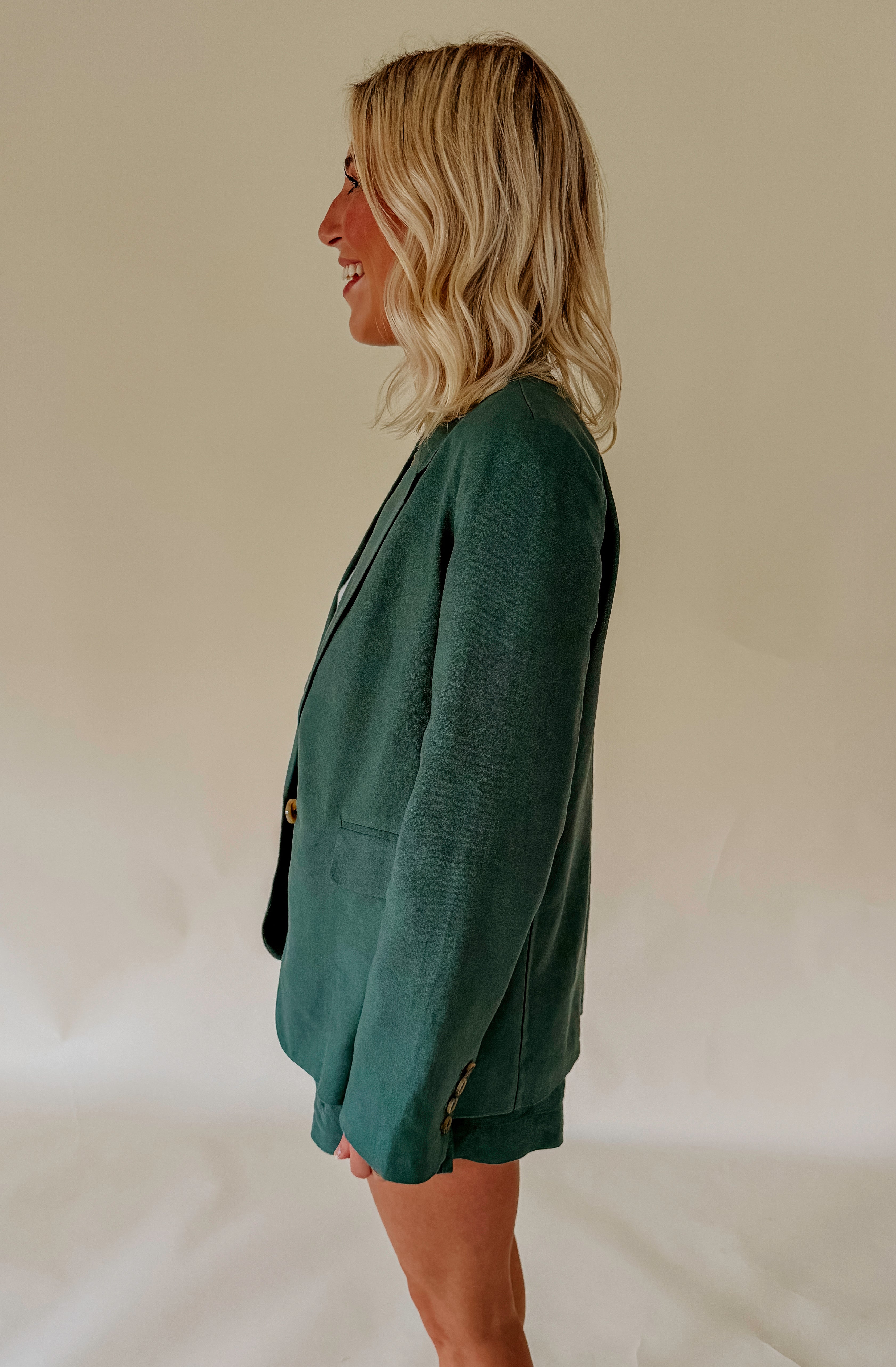 Z SUPPLY EVAN LINEN BLAZER