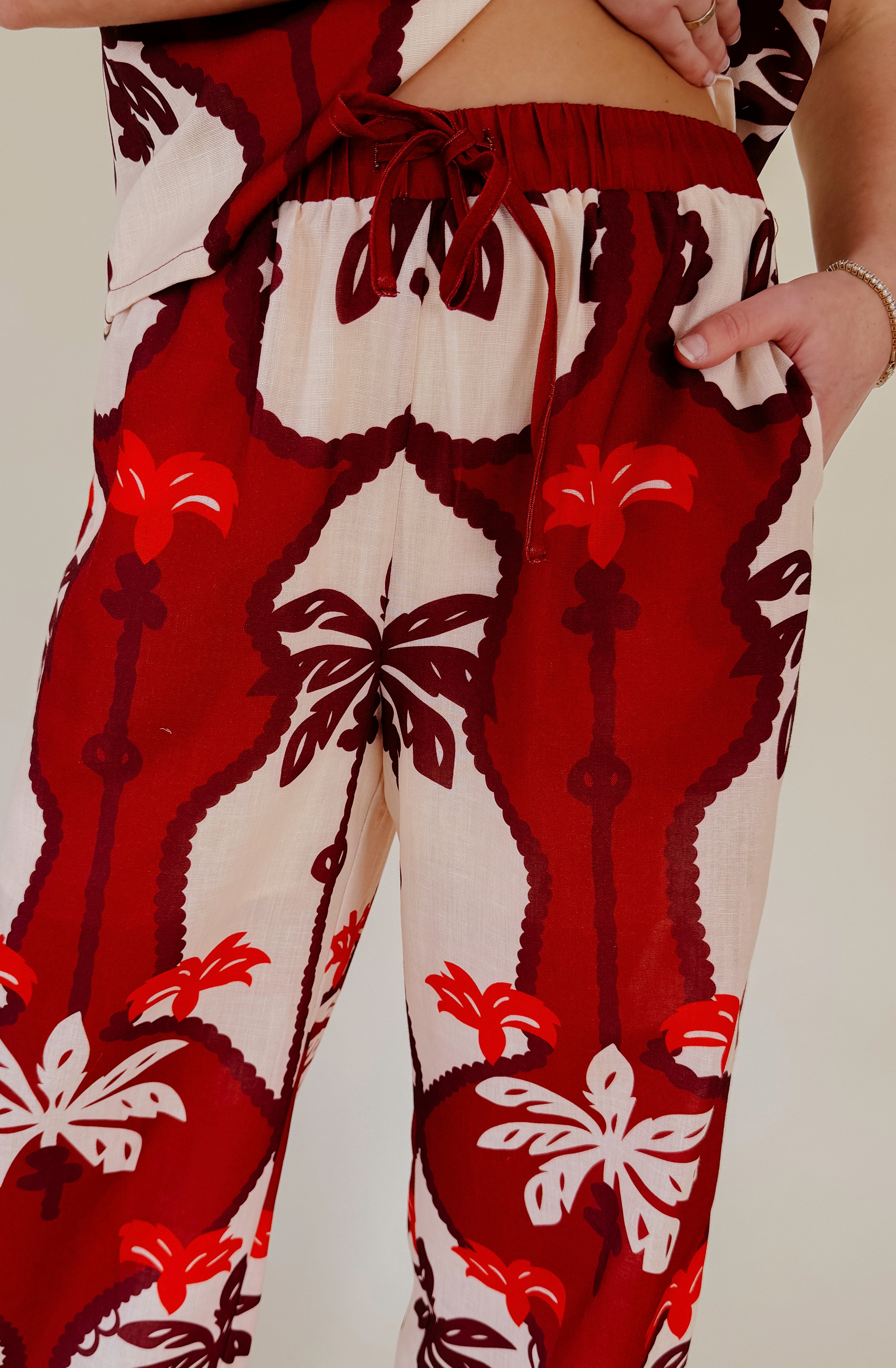 EN ROUTE PRINTED PANT