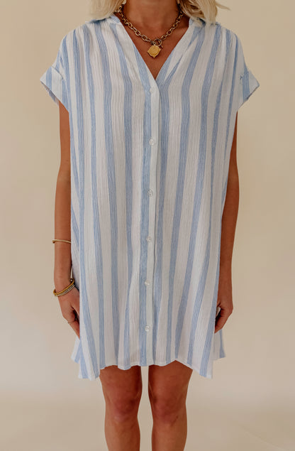 Z SUPPLY SHELLBOUND STRIPED DRESS