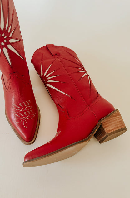 STIVALI MOONRISE BOOT IN RED