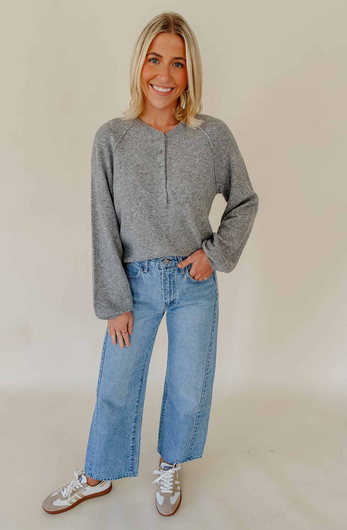Z SUPPLY WESTMONT HENLEY SWEATER