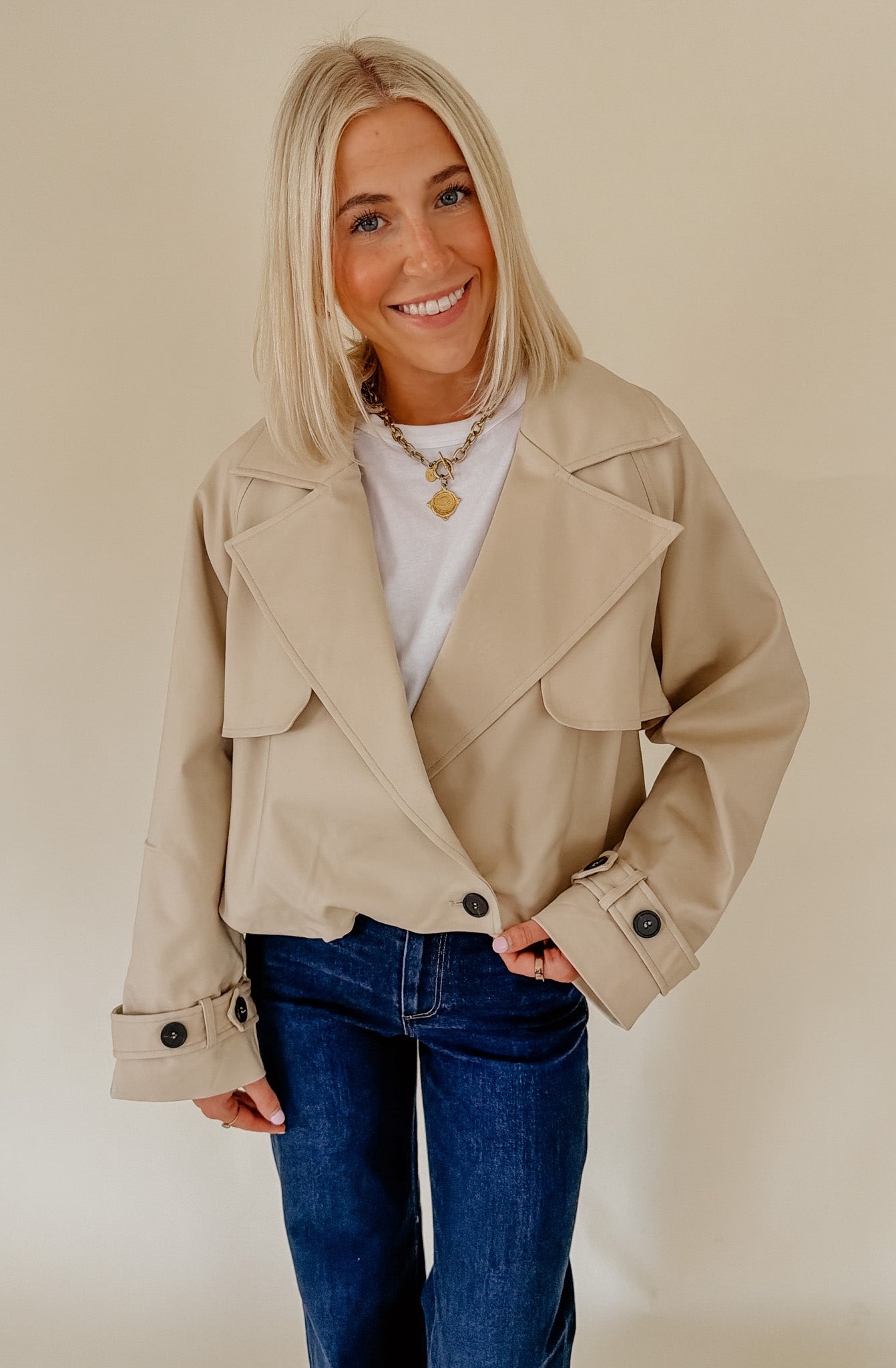 THE MURPHY BUBBLE HEM JACKET