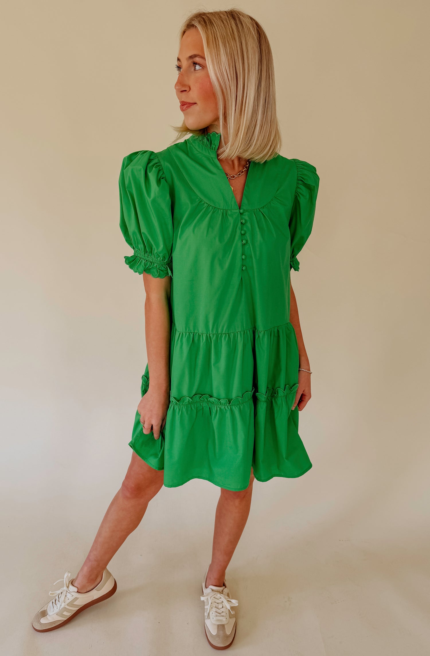 ginger green dress The Green Dress