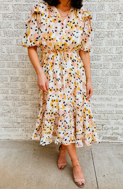 THE CLAIRE MIDI DRESS
