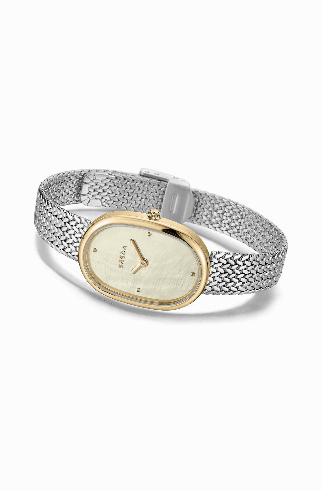 BREDA JANE TWO TONED TETHERED WATCH