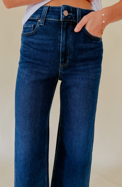 PAIGE ANESSA WIDE LEG CROP JEAN