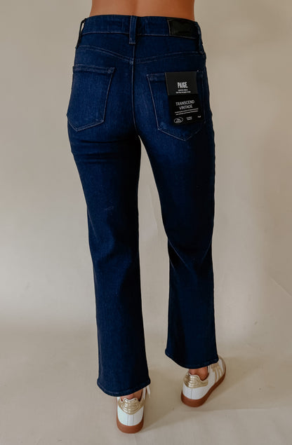 PAIGE MASON ANKLE STRAIGHT DENIM