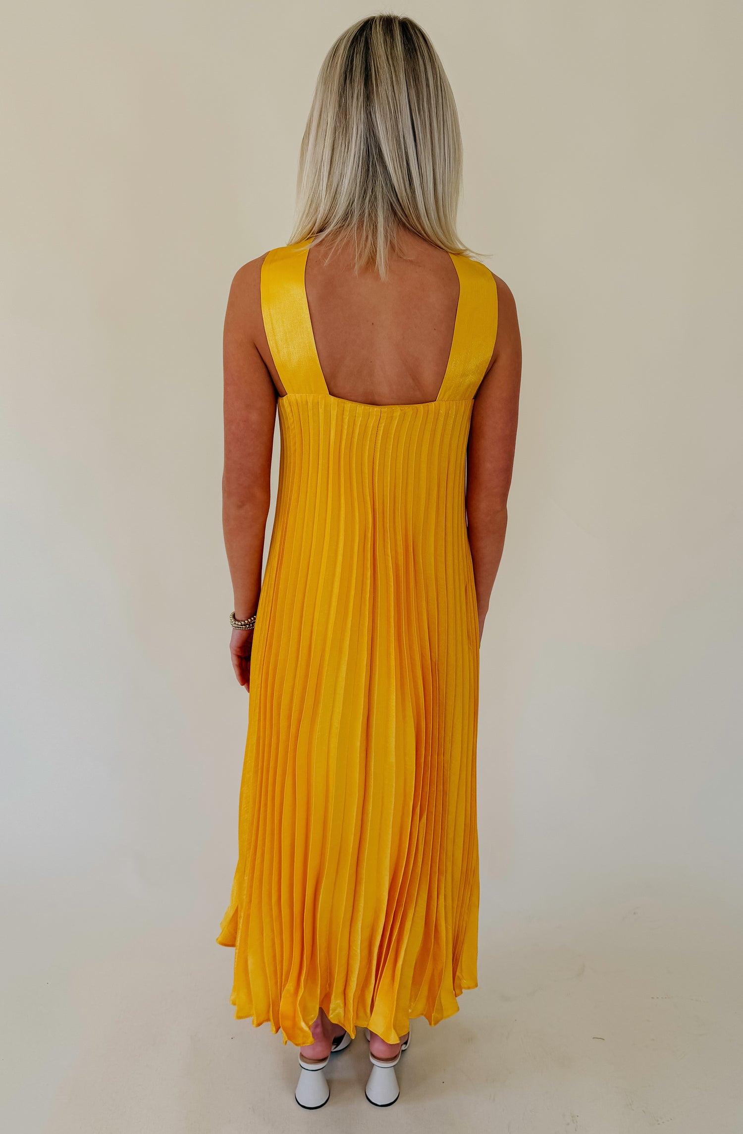 CIEBON MELISA PLEATED DRESS