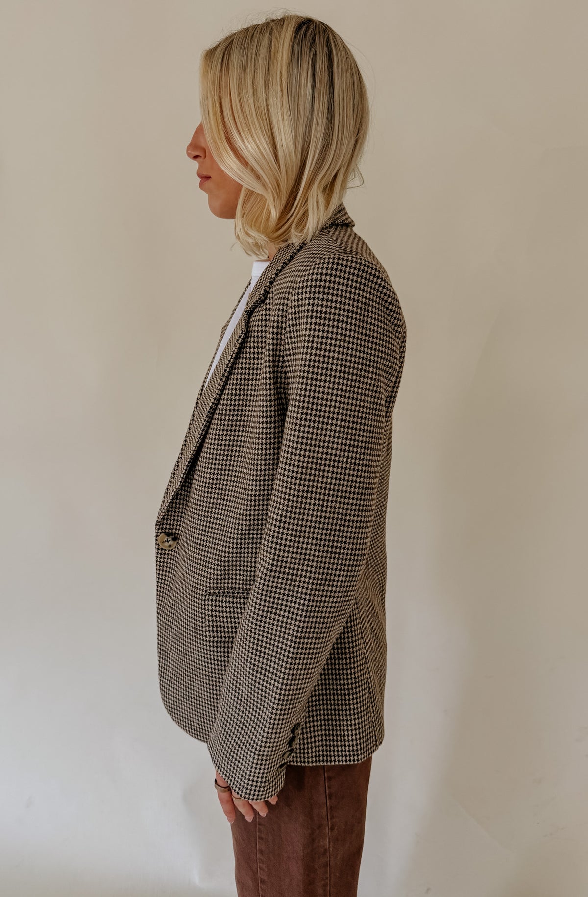 Z SUPPLY EVAN CHECK BLAZER