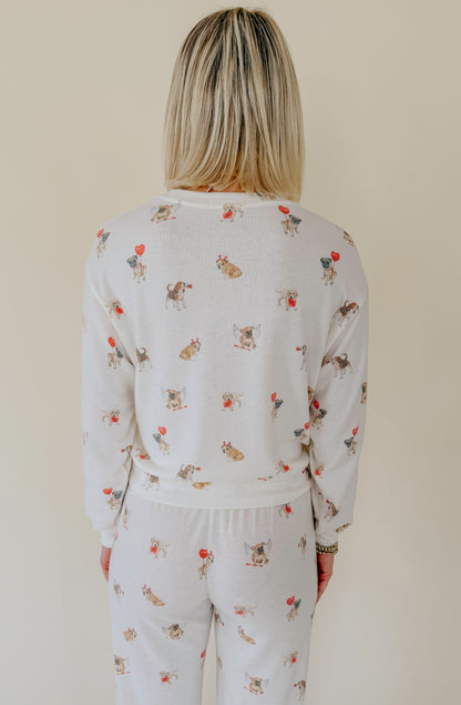 Z SUPPLY BISOUS LOVE PUP TOP