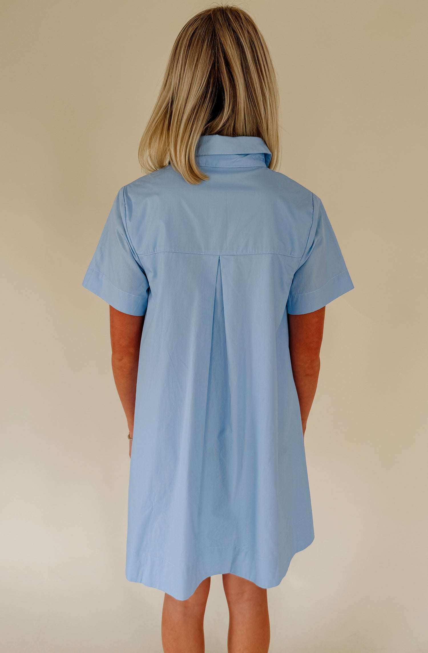 THE ELLA BUTTONED SHIFT DRESS