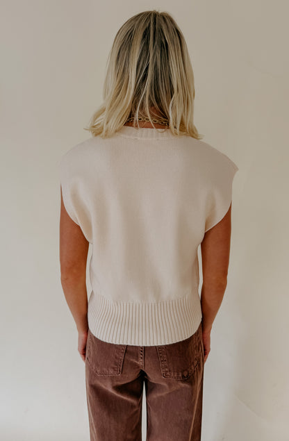 THE MIKAYLA KNIT SWEATER TANK