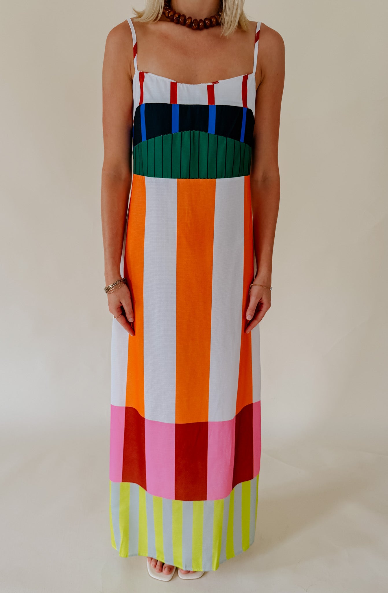 STRIPES FOR DAYS MAXI DRESS